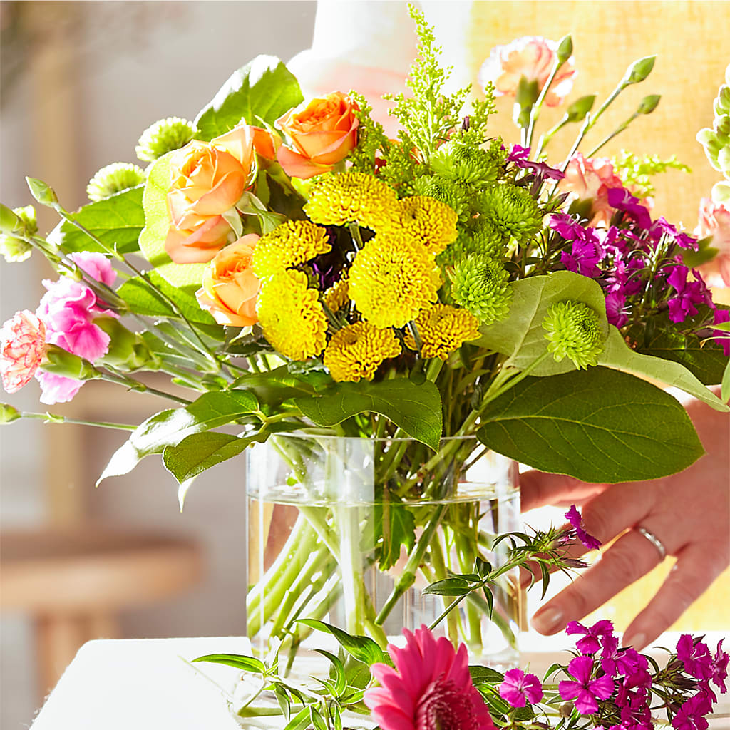 Bold & Bright – A Florist Original – Petals From Angels Floral Designs, Pasadena CA