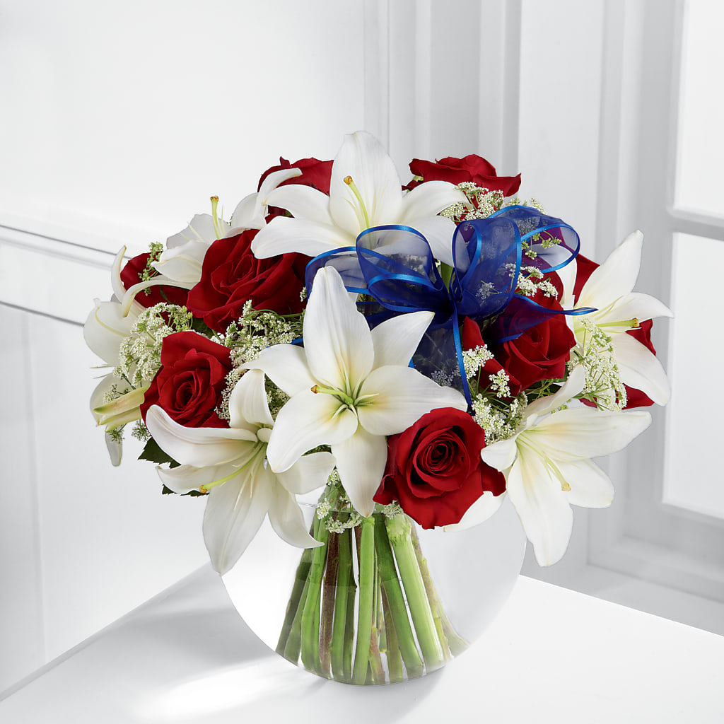 Independence Bouquet – Petals From Angels Floral Designs, Pasadena CA