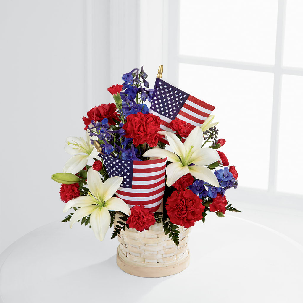 American Glory Bouquet – Petals From Angels Floral Designs, Pasadena CA