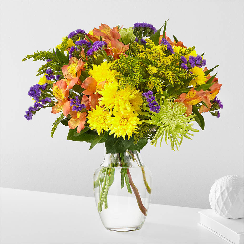 Marmalade Skies Bouquet – Petals From Angels Floral Designs, Pasadena CA