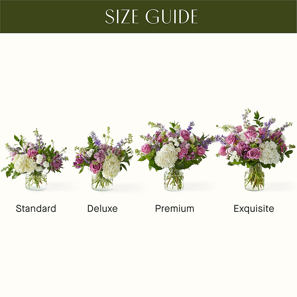 Violet Caress Bouquet – Petals From Angels Floral Designs, Pasadena CA