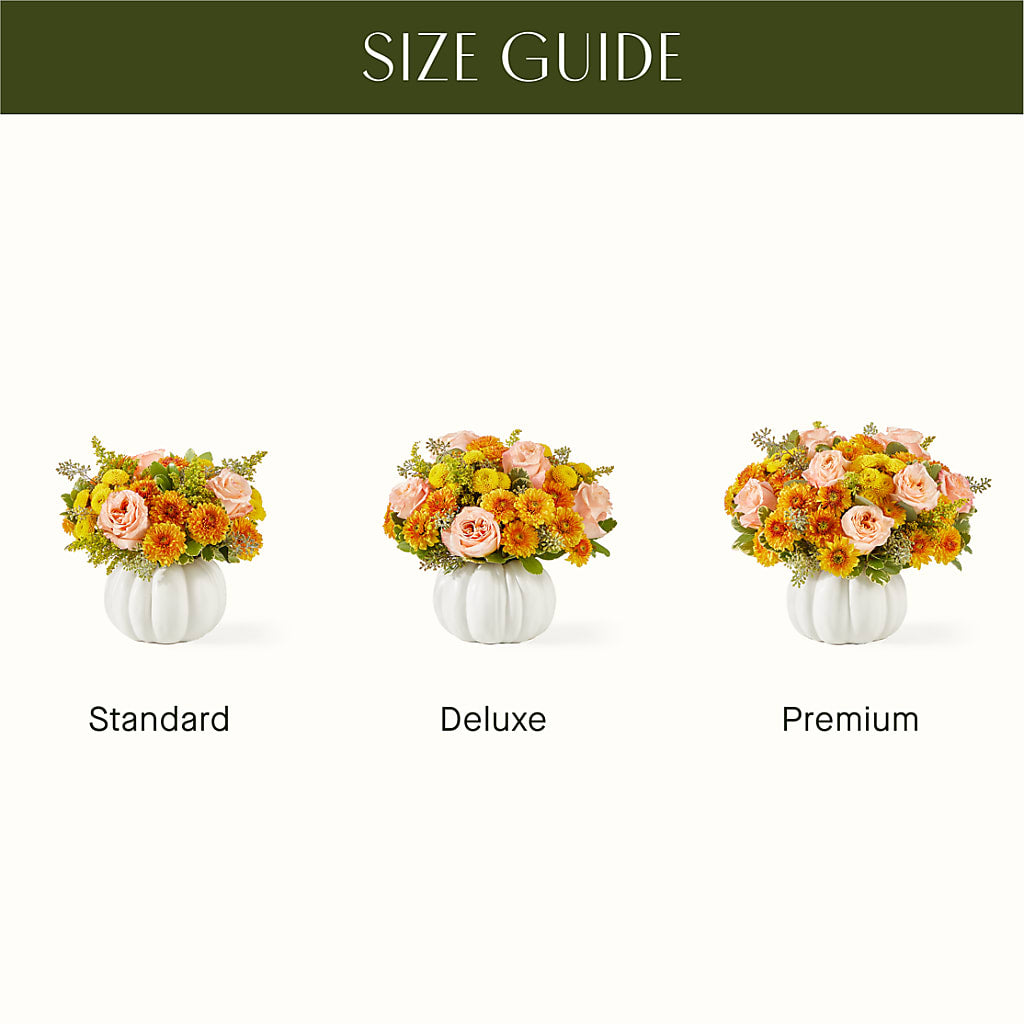 Peachy Pumpkin – Petals From Angels Floral Designs, Pasadena CA