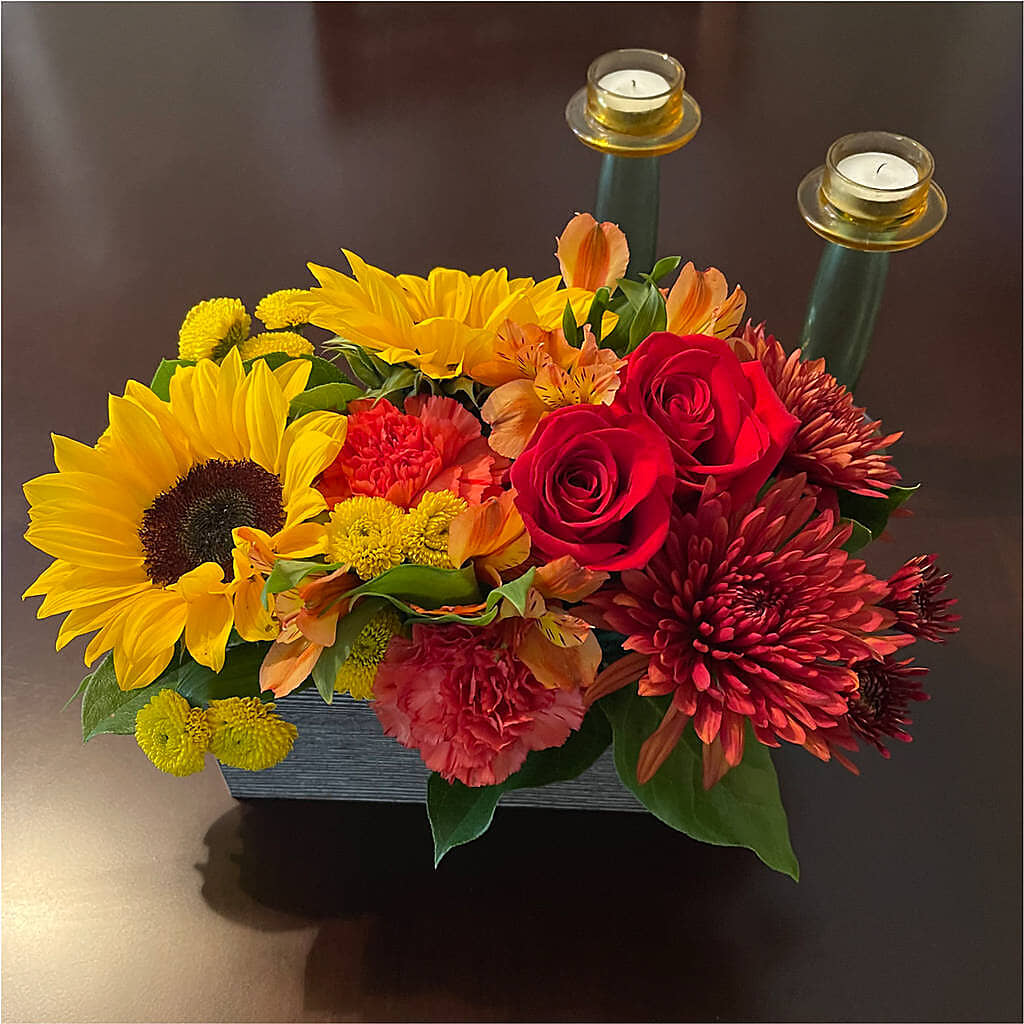 Autumn Orchard Bouquet – Petals From Angels Floral Designs, Pasadena CA