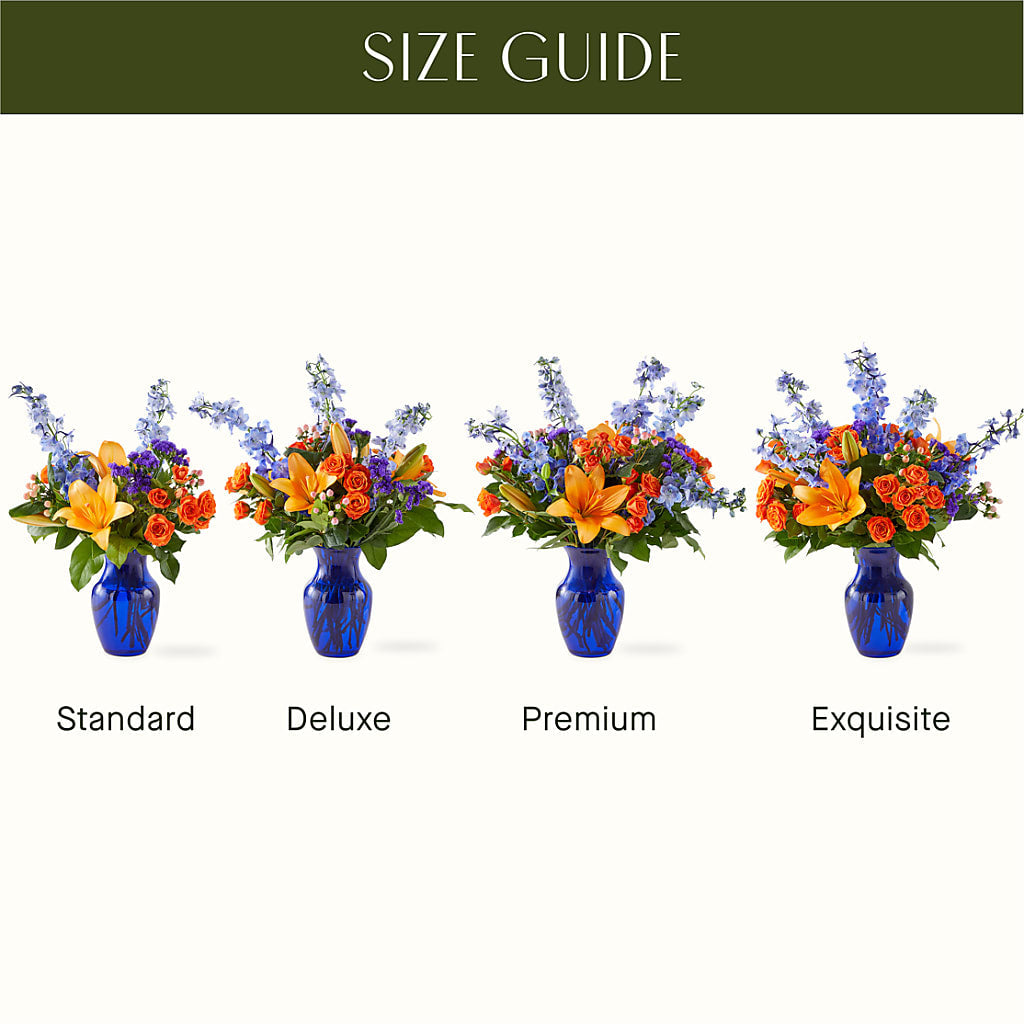Radiant Citrus Bouquet – Petals From Angels Floral Designs, Pasadena CA