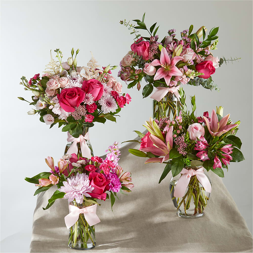 Pink Ribbon - A Florist Original – Petals From Angels Floral Designs, Pasadena CA