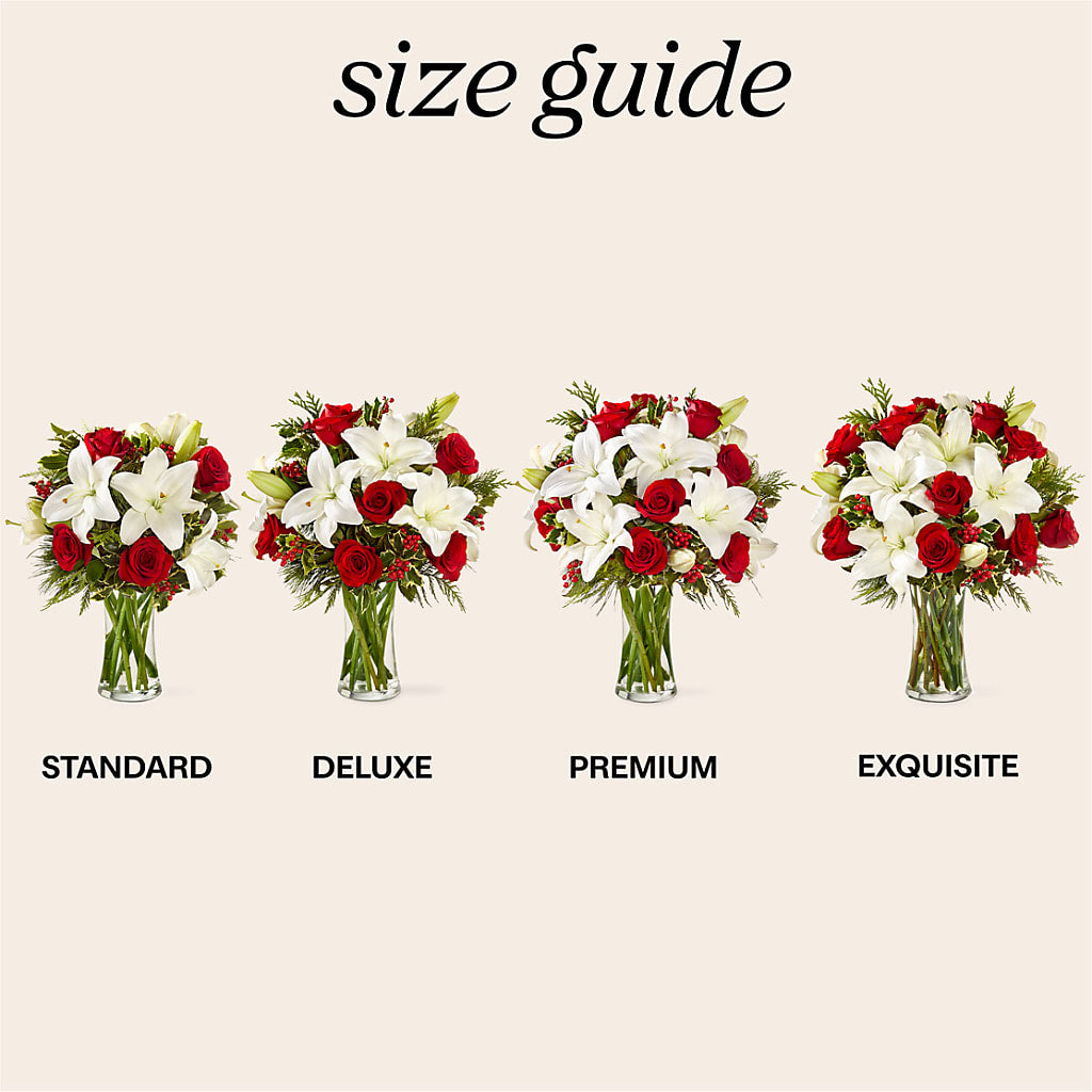 Sparkling Snowflakes Bouquet – Petals From Angels Floral Designs, Pasadena CA