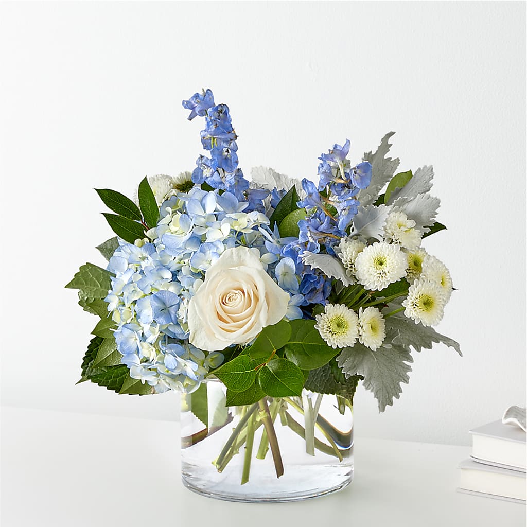 Clear Skies Bouquet – Petals From Angels Floral Designs, Pasadena CA