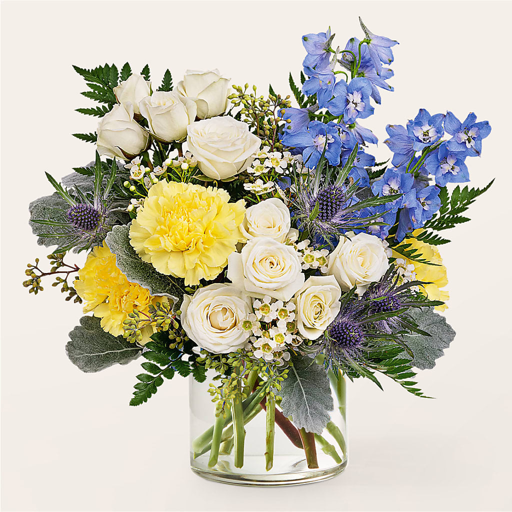 Lemon Sorbet Bouquet – Petals From Angels Floral Designs, Pasadena CA