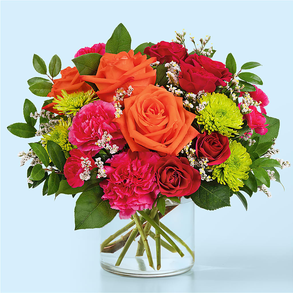 Colorful Carnival Bouquet – Petals From Angels Floral Designs, Pasadena CA