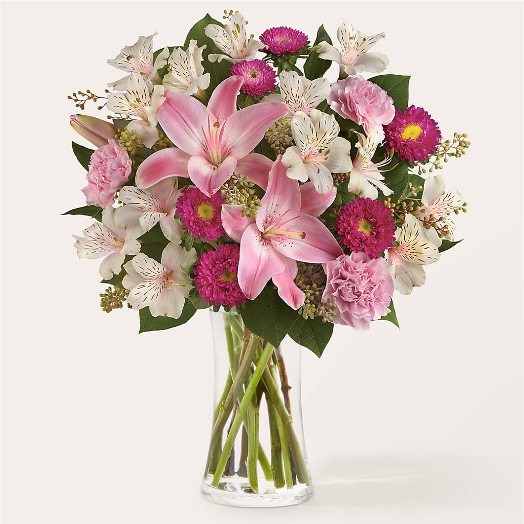 Feeling Fuchsia Bouquet – Petals From Angels Floral Designs, Pasadena CA