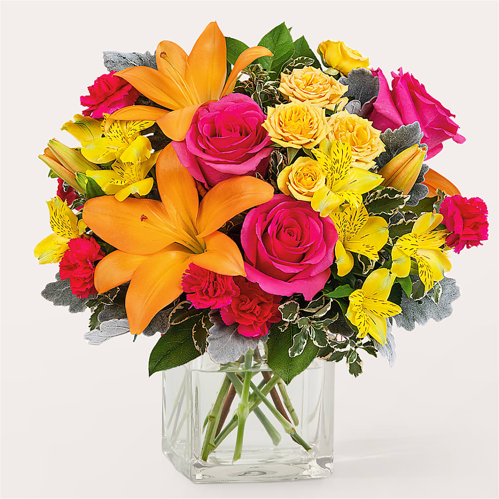To the Tropics Bouquet – Petals From Angels Floral Designs, Pasadena CA