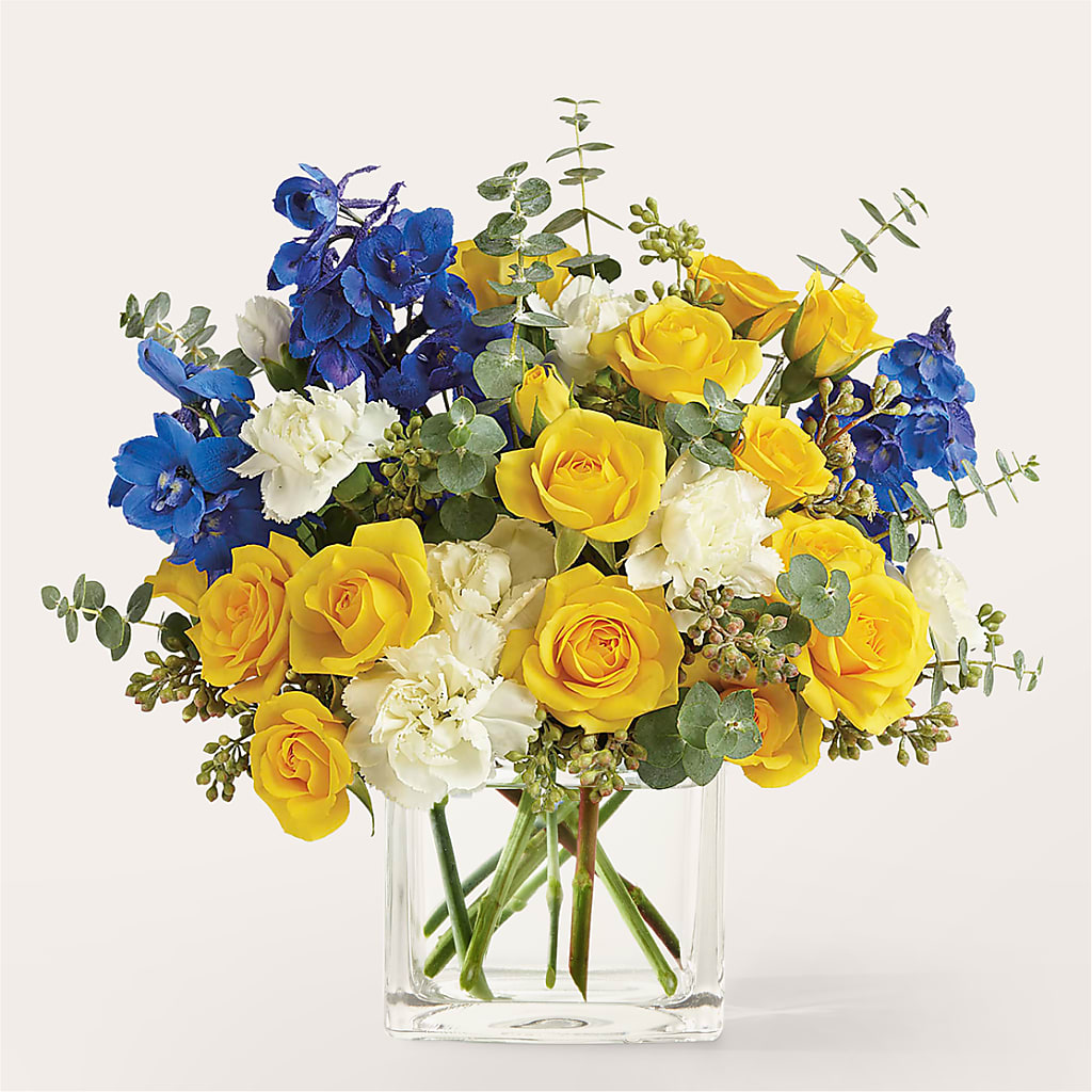 Sparkling Citrine Bouquet – Petals From Angels Floral Designs, Pasadena CA