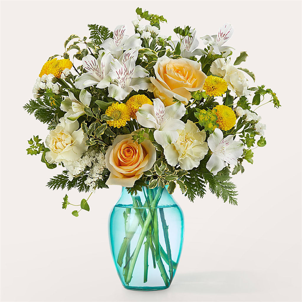 Crisp and Clean Bouquet – Petals From Angels Floral Designs, Pasadena CA