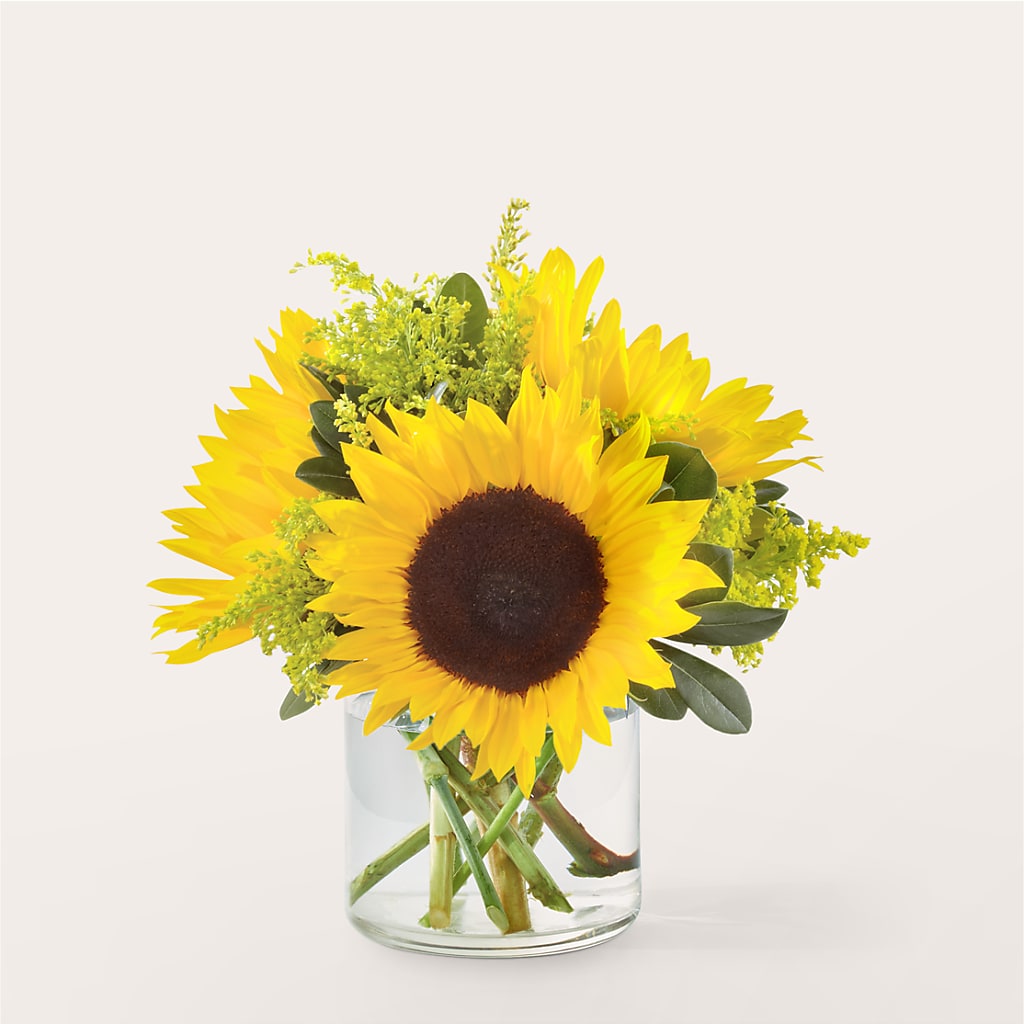 Beaming Sunflower Bouquet – Petals From Angels Floral Designs, Pasadena CA