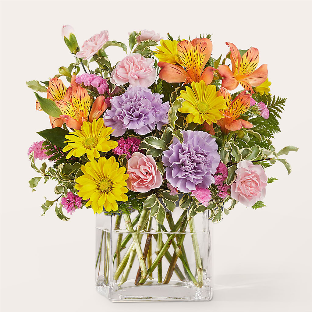 Shades of Happiness Bouquet – Petals From Angels Floral Designs, Pasadena CA