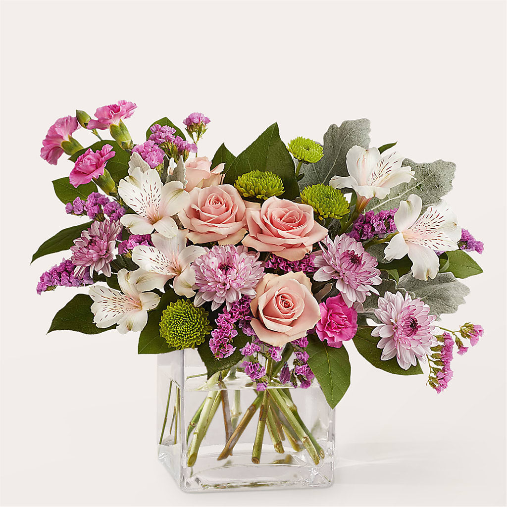 Pink Suede Bouquet – Petals From Angels Floral Designs, Pasadena CA