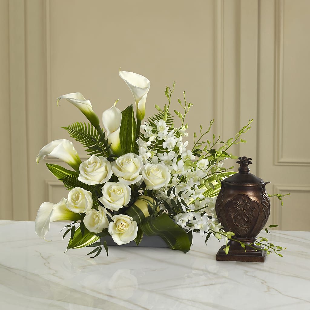 At Peace Arrangement – Petals From Angels Floral Designs, Pasadena CA