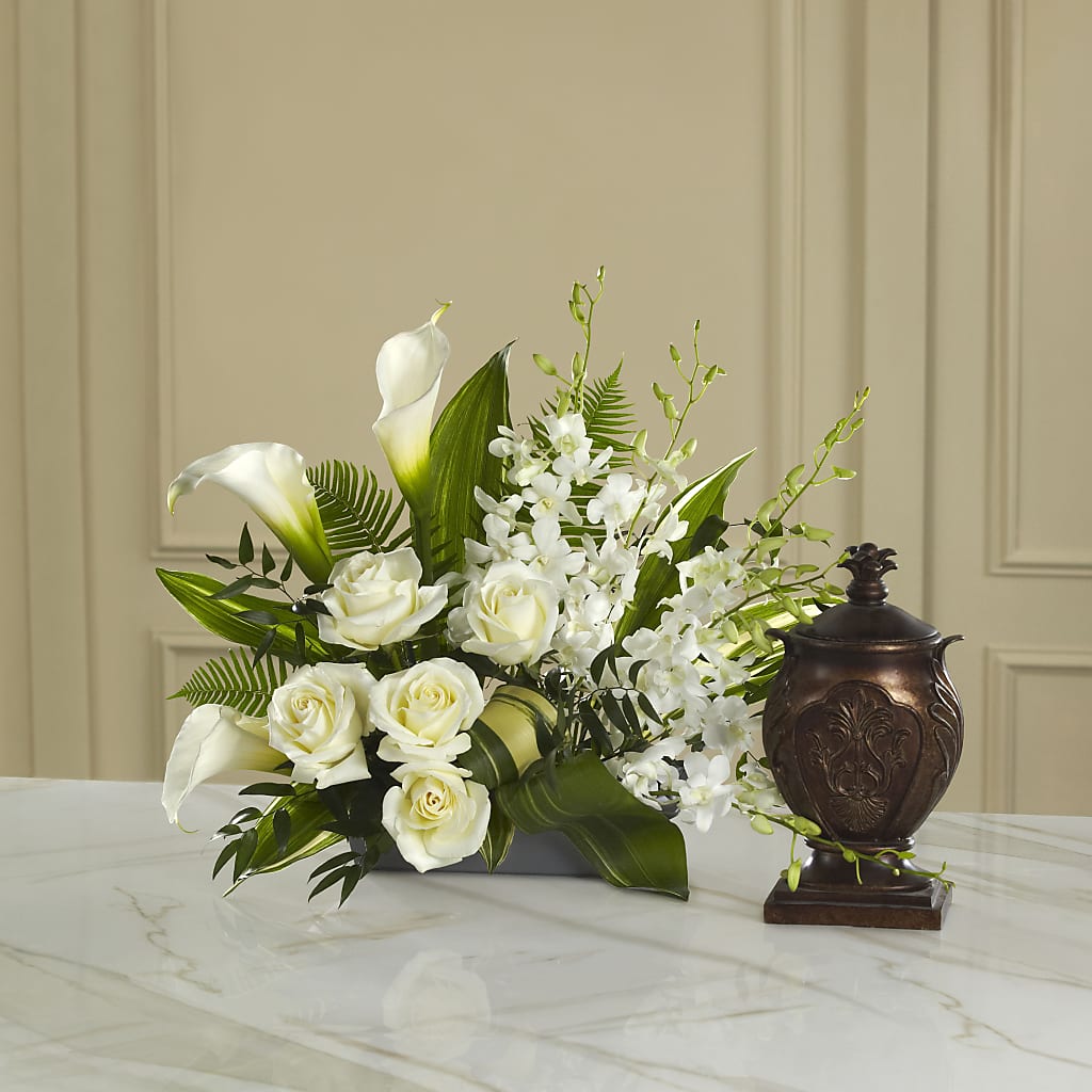 At Peace Arrangement – Petals From Angels Floral Designs, Pasadena CA