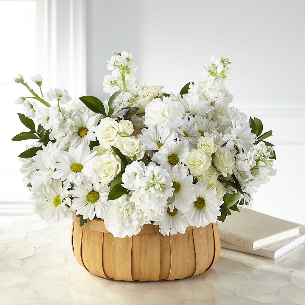 Graceful Garden Basket – Petals From Angels Floral Designs, Pasadena CA