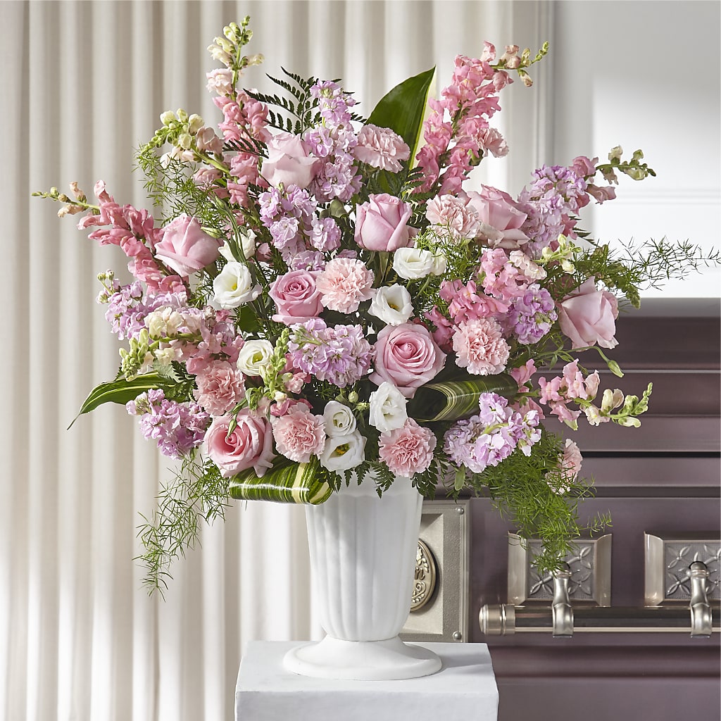 Divine Comfort Arrangement – Petals From Angels Floral Designs, Pasadena CA