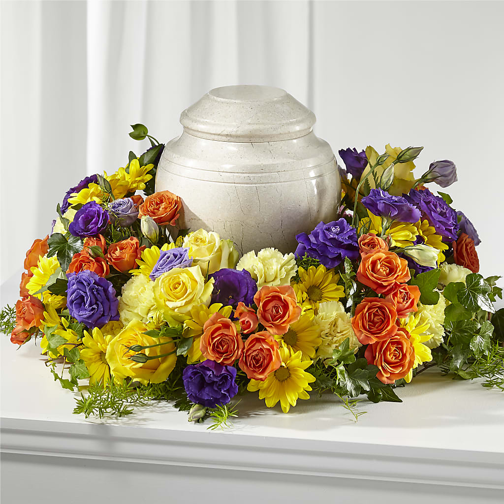 Blossoms of Remembrance Cremation Adornment – Petals From Angels Floral Designs, Pasadena CA