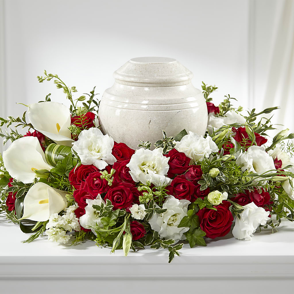 In My Memories Cremation Adornment – Petals From Angels Floral Designs, Pasadena CA