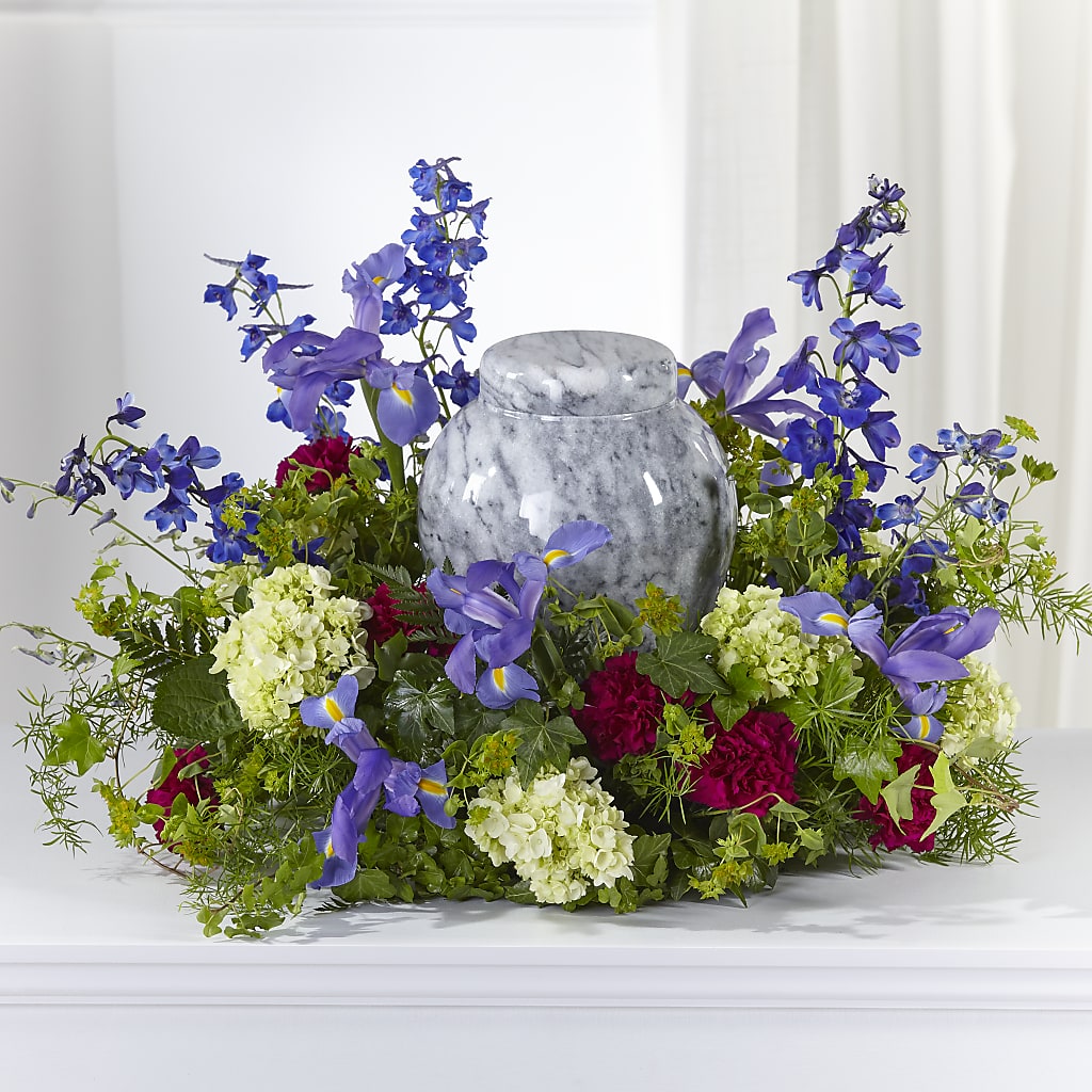Forever Remembered Cremation Adornment – Petals From Angels Floral Designs, Pasadena CA