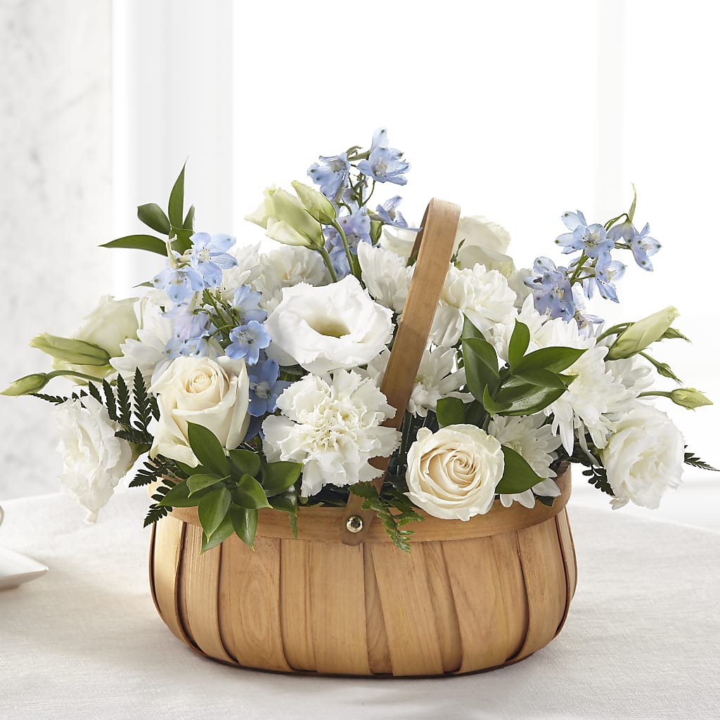 Sincerely Heartfelt Basket – Petals From Angels Floral Designs, Pasadena CA