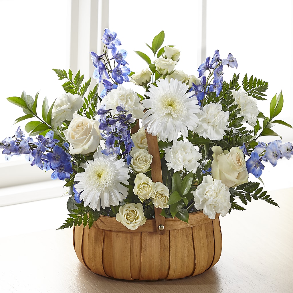 Harmony & Grace Basket – Petals From Angels Floral Designs, Pasadena CA