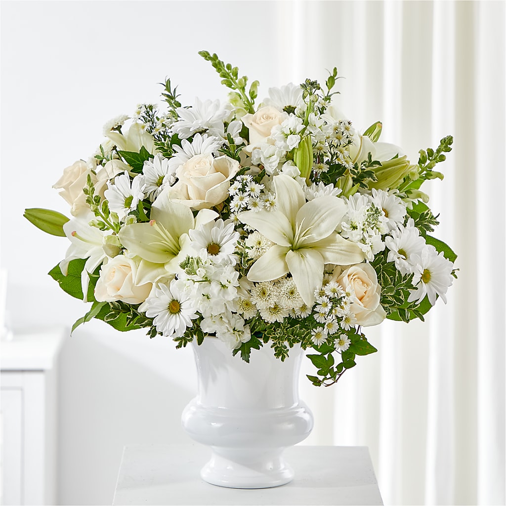Uplifting Urn Arrangement – Petals From Angels Floral Designs, Pasadena CA