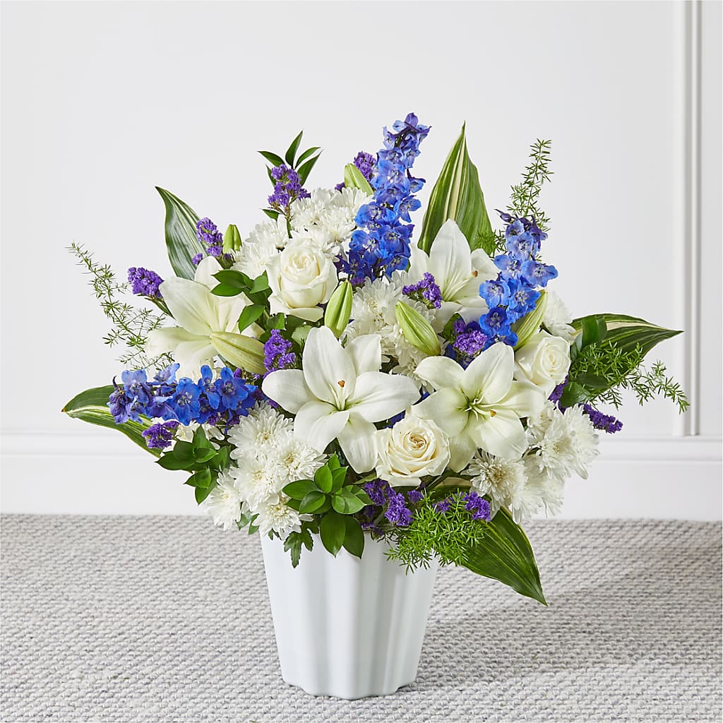 Take Comfort Floor Basket – Petals From Angels Floral Designs, Pasadena CA