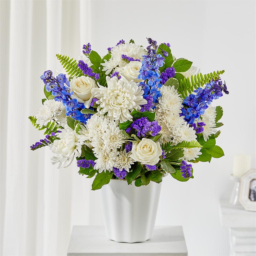 Hold Dear Tabletop Basket – Petals From Angels Floral Designs, Pasadena CA