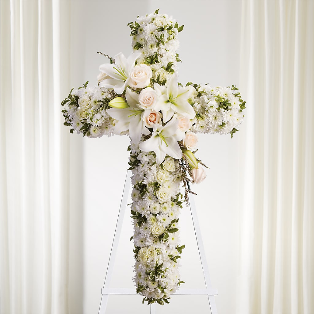Spiritual Guidance Standing Spray – Petals From Angels Floral Designs, Pasadena CA