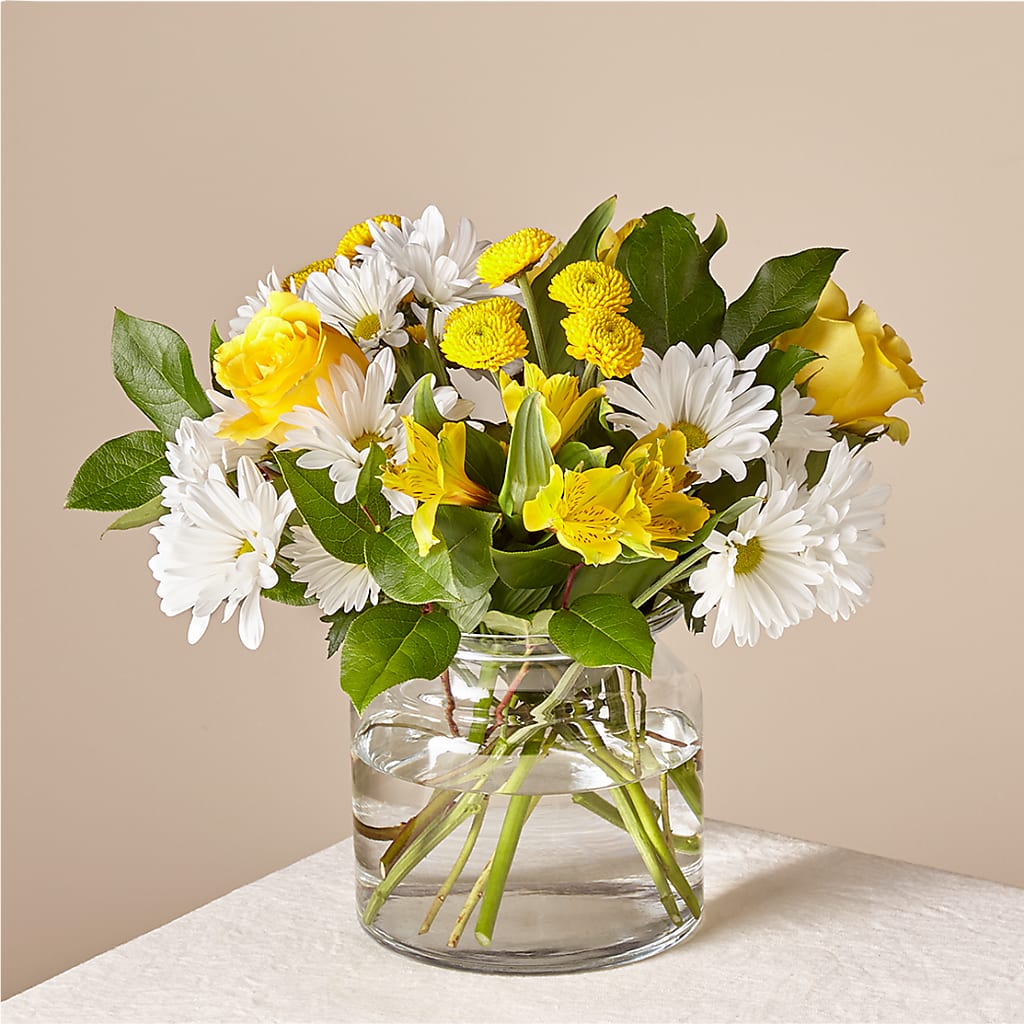 Sunny Sentiments Bouquet – Petals From Angels Floral Designs, Pasadena CA