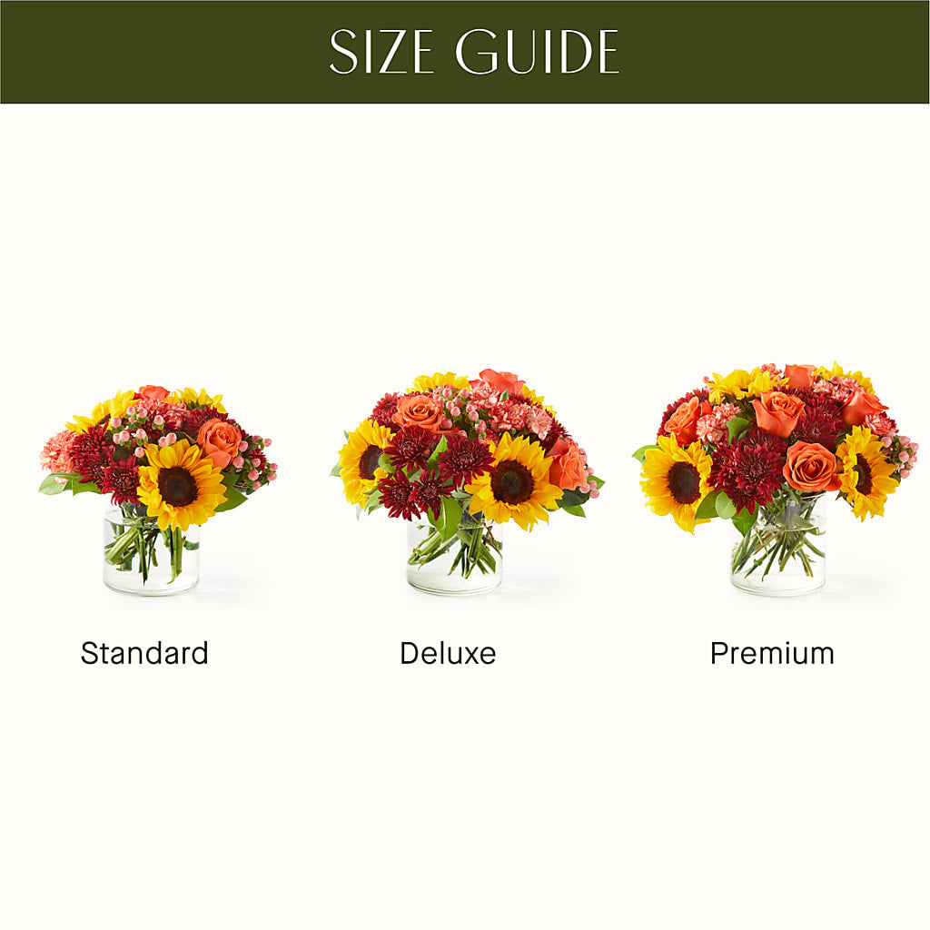 September Sunset Bouquet – Petals From Angels Floral Designs, Pasadena CA