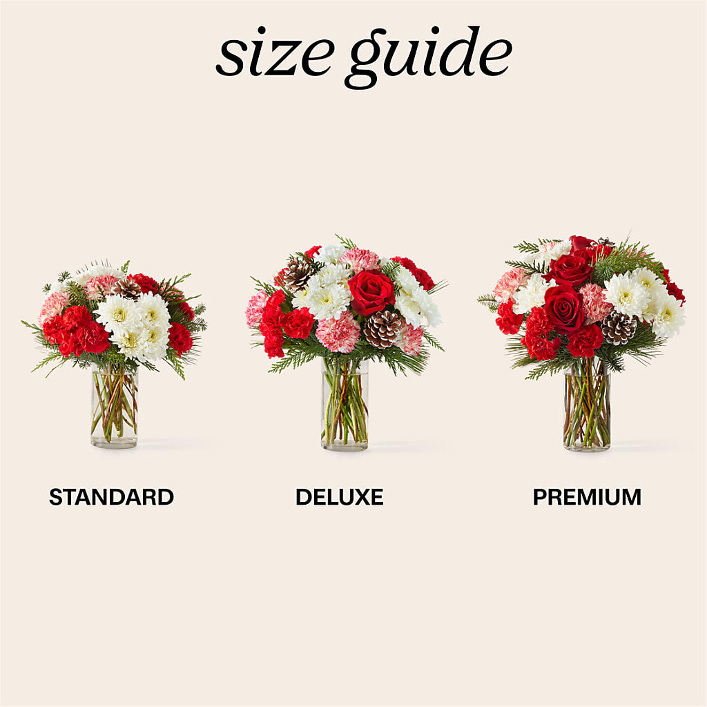 Candy Cane Lane Bouquet – Petals From Angels Floral Designs, Pasadena CA