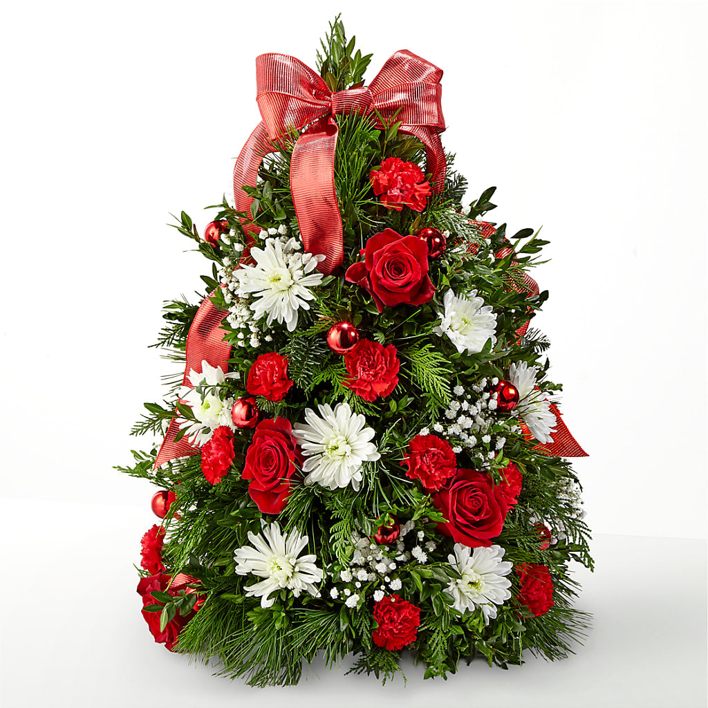 Make It Merry Tree – Petals From Angels Floral Designs, Pasadena CA