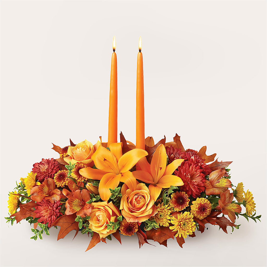 Traditions Centerpiece – Petals From Angels Floral Designs, Pasadena CA