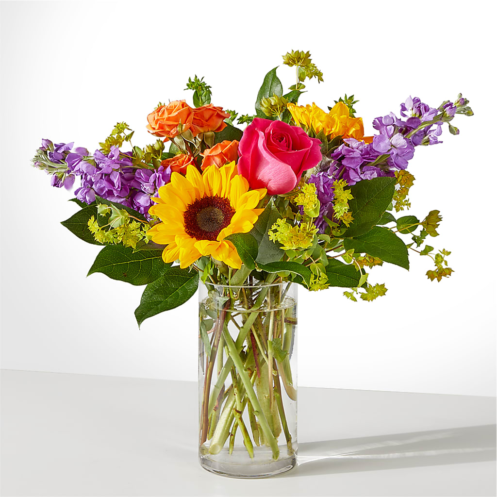 Vibrant Greetings Bouquet – Petals From Angels Floral Designs, Pasadena CA