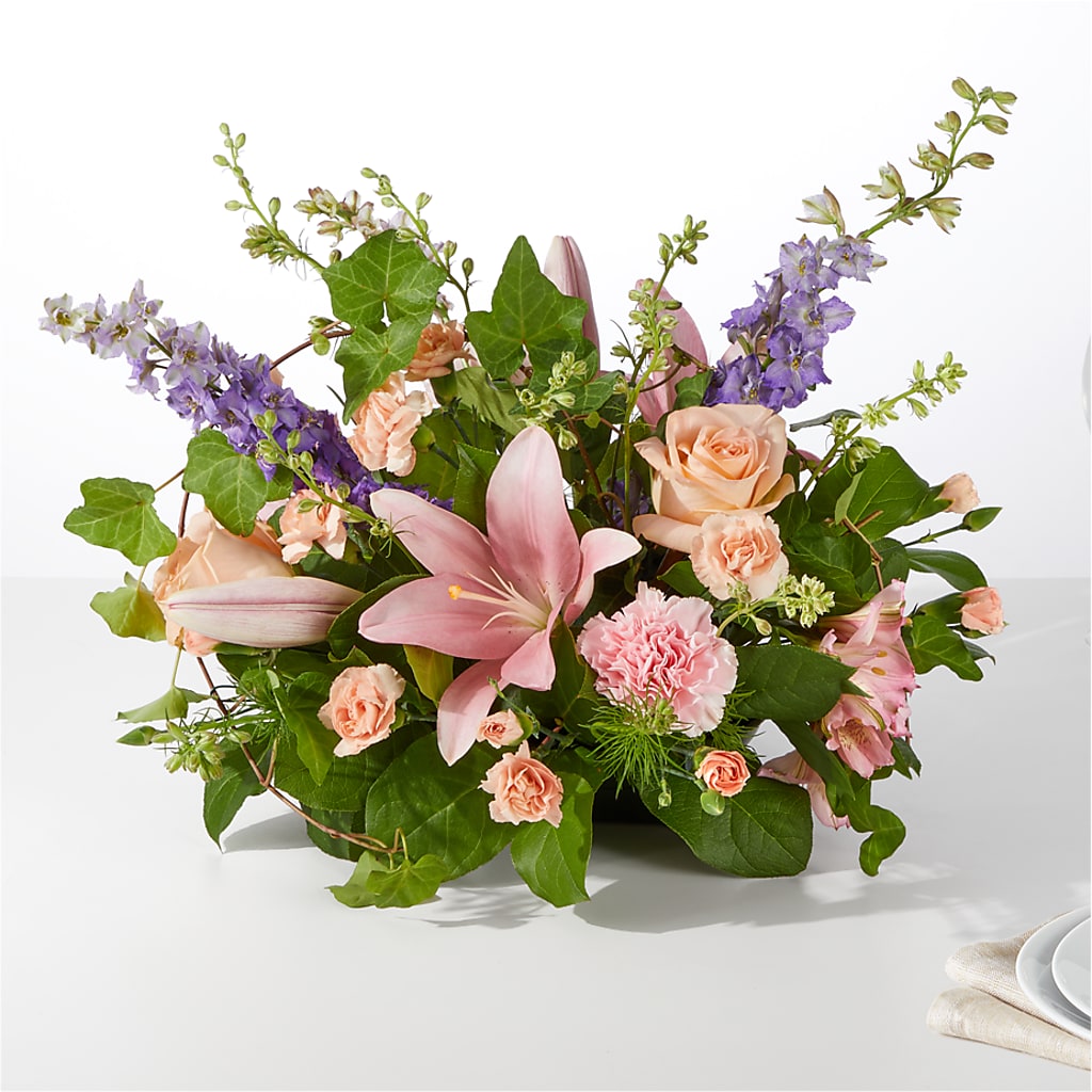 Blossom Time Centerpiece – Petals From Angels Floral Designs, Pasadena CA