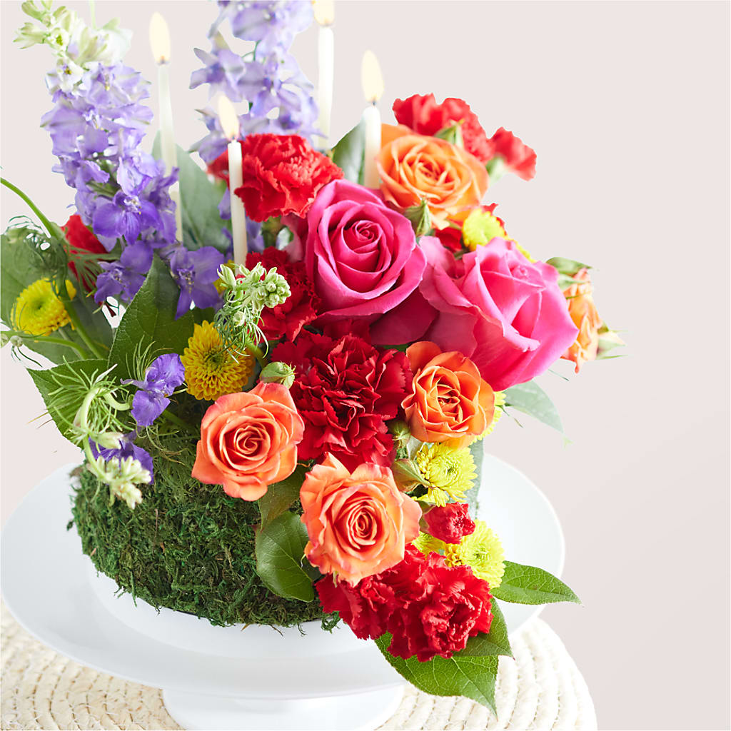 Best Year Yet Floral Cake – Petals From Angels Floral Designs, Pasadena CA