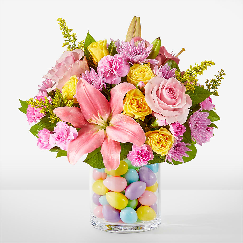 Easter Egg Hunt Bouquet – Petals From Angels Floral Designs, Pasadena CA