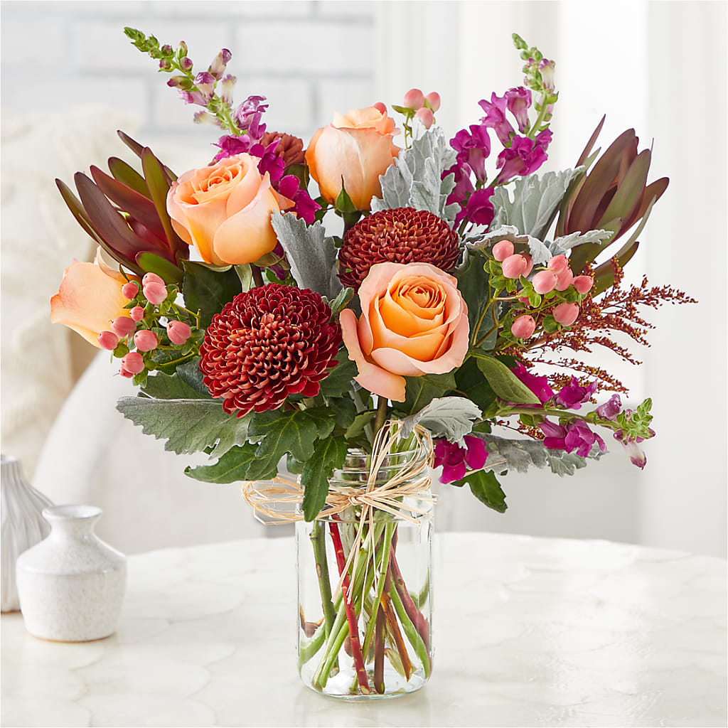 Moody Hues Bouquet – Petals From Angels Floral Designs, Pasadena CA