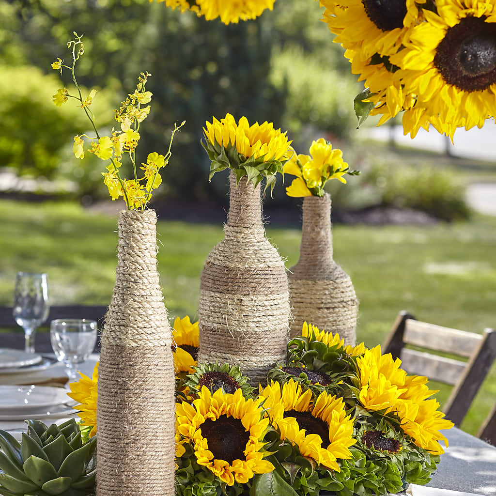 Sublime Garden Centerpiece – Petals From Angels Floral Designs, Pasadena CA