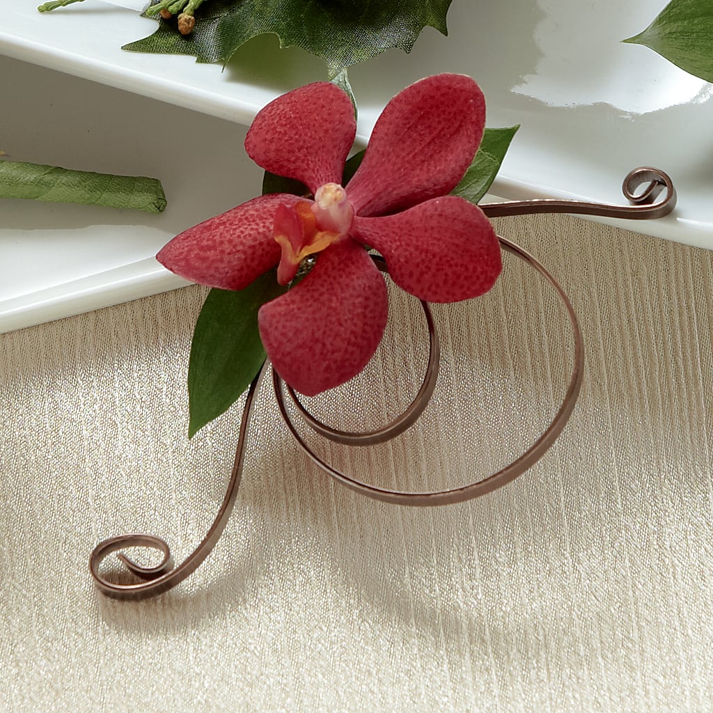 Red Mokara Boutonniere – Petals From Angels Floral Designs, Pasadena CA