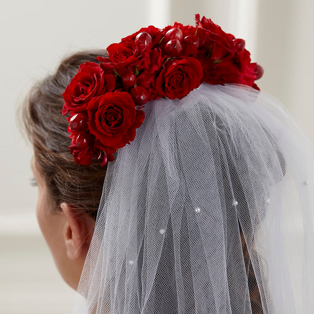 Heart's Happiness Hair Decor – Petals From Angels Floral Designs, Pasadena CA