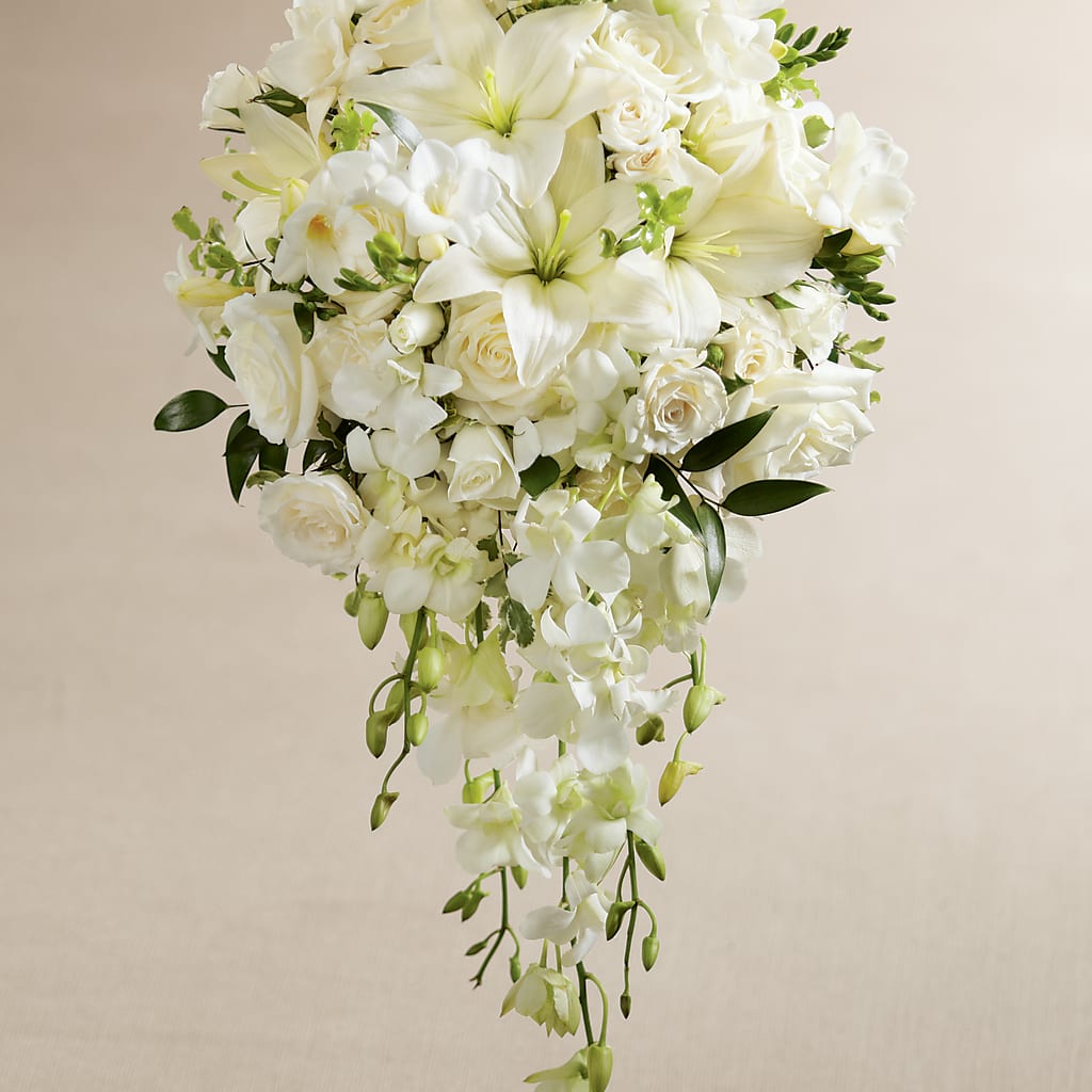 White Wonders Bouquet – Petals From Angels Floral Designs, Pasadena CA