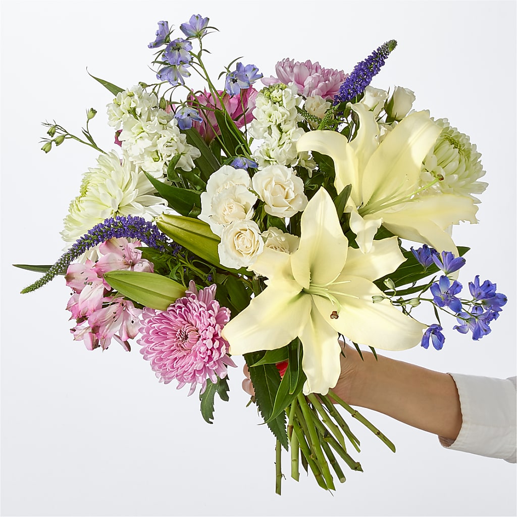 Winter Celebration Bouquet –  Petals From Angels Floral Designs, Pasadena CA