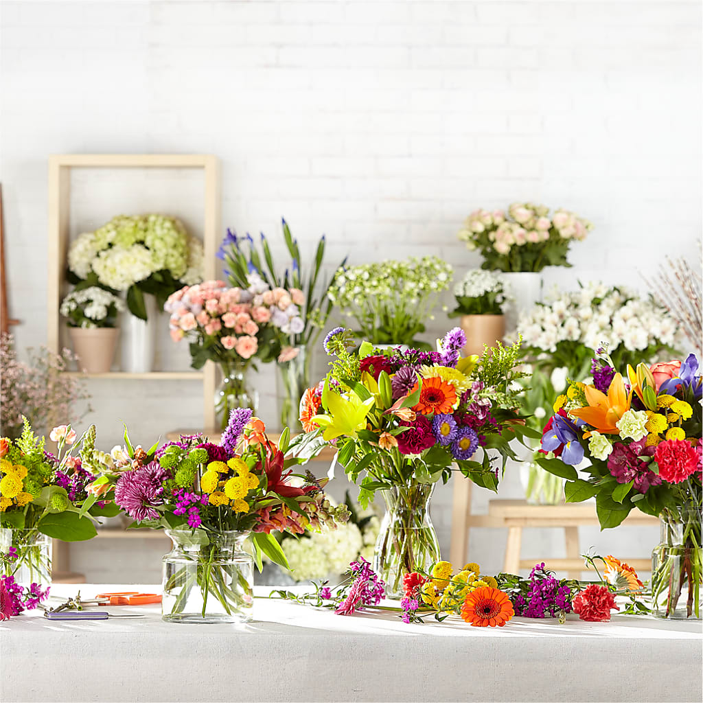 Bold & Bright – A Florist Original –  Petals From Angels Floral Designs, Pasadena CA