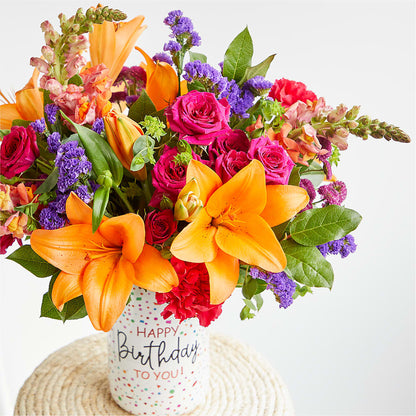 Birthday Palooza Bouquet –  Petals From Angels Floral Designs, Pasadena CA